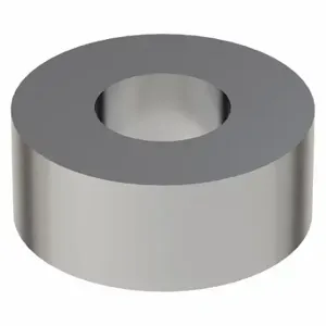 GRAINGER MPB502 Spacer, 1/4 Inch Screw Size, Steel, Chrome Plated, 1/4 Inch Length, 0.281 Inch Inside Dia | CQ4ZBX 2JGG1