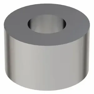 GRAINGER MPB503 Spacer, 1/4 Inch Screw Size, Steel, Chrome Plated, 3/8 Inch Length, 0.281 Inch Inside Dia | CQ4ZBZ 2FUT7