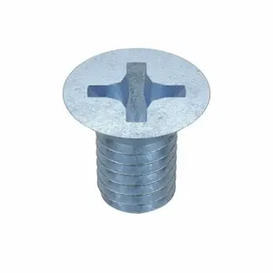 GRAINGER MPFFI-1003000-100P Machine Screw, #10-32 Thread Size, 3 Inch Length, Steel, Zinc Plated, Flat, Phillips | CQ6XRN 1MY18