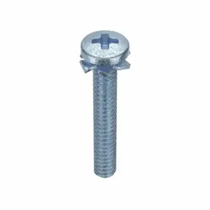 GRAINGER DBU88024GR Machine Screw, #8-32 Thread Size, 3/4 Inch Length, Steel, Zinc Plated, Pan | CQ7WTU 1PXH4