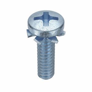 GRAINGER MPPEI-0600500-100P Machine Screw, #6-32 Thread Size, 1/2 Inch Length, Steel, Zinc Plated, Pan | CQ7WTG 1PXG4