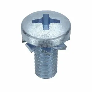 GRAINGER MPPEI-0800370-100P Machine Screw, #8-32 Thread Size, 3/8 Inch Length, Steel, Zinc Plated, Pan | CQ7WTV 1PXH1