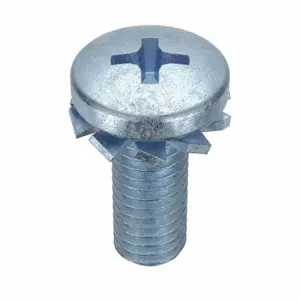 GRAINGER MPPEI-1000500-100P Machine Screw, #10-24 Thread Size, 1/2 Inch Length, Steel, Zinc Plated, Pan | CQ7WRX 1PXH7