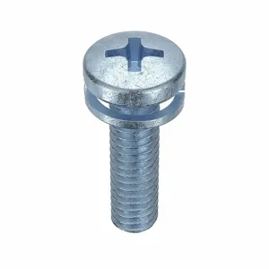 GRAINGER MPPLI0-800620-100P Machine Screw, #8-32 Thread, 5/8 Inch Length, Steel, 0.031 Inch Washer Thickness, 100PK | CG9UTF 1PXW3