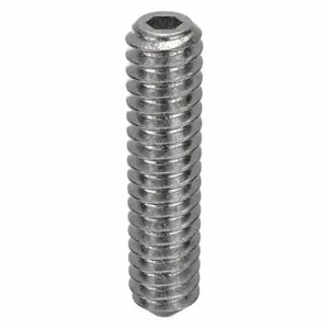 GRAINGER MS51021-15 Socket Set Screw, #4-40 Thread Size, 1/2 Inch Length, Stainless Steel | CQ4LYQ 5GUF8