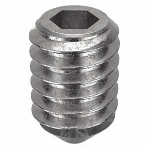 GRAINGER MS51021-32 Socket Set Screw, #8-32 Thread Size, 1/4 Inch Length, Stainless Steel | CQ4MAD 5GUG5