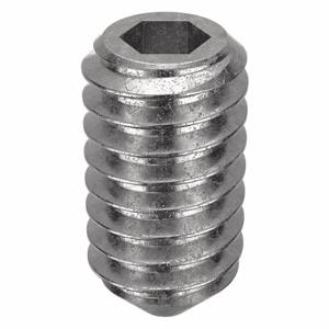 GRAINGER MS51021-33 Socket Set Screw, #8-32 Thread Size, 5/16 Inch Length, Stainless Steel | CQ4MAL 5GUG6