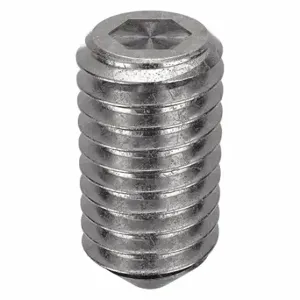 GRAINGER MS51023-51 Socket Set Screw, #10-32 Thread Size, 3/8 Inch Length, Stainless Steel | CQ4LYH 5GUH1