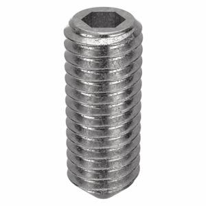 GRAINGER MS51023-52 Socket Set Screw, #10-32 Thread Size, 1/2 Inch Length, Stainless Steel | CQ4LXV 5GUH2