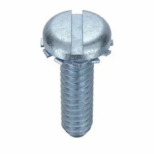 GRAINGER MSPEI0-600500-100P Machine Screw, #6-32 Thread, 1/2 Inch Length, Steel, 0.022 Inch Washer Thickness, 100PK | CG9UQQ 1PXY3