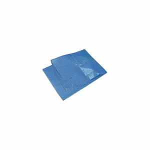 GRAINGER MT2030 Tarp, 20 x 30 ft Cut Size, 20 x 30 ft Finished Size, 10 mil Thick, Blue | CQ7FVJ 8CHL0