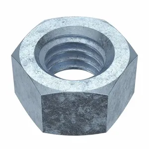 GRAINGER N01300.037.0001 Hex Nut 3/8-16 Grade 5 Zinc Plated, 100PK | AH8UGB 38ZR97