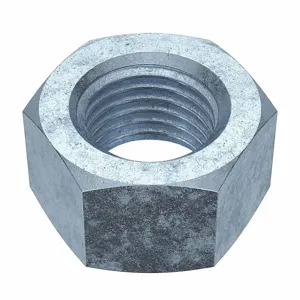 GRAINGER N01330.037.0002 Hex Nut 3/8-24 Grade 5 Zinc Plated, 100PK | AH8UGL 38ZT07