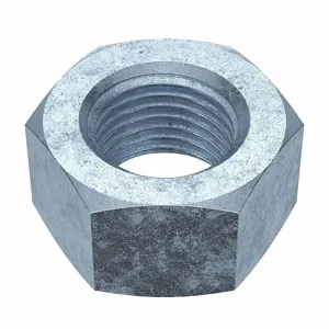 GRAINGER N01330.056.0002 Hex Nut 9/16-18 Grade 5 Zinc Plated, 25PK | AH8UGN 38ZT09