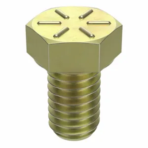 GRAINGER N04104.037.0050 Hex Head Cap Screw 3/8-16X1/2 Steel Grade 8 Yellow Zinc, 50PK | AH8HJZ 38TN19