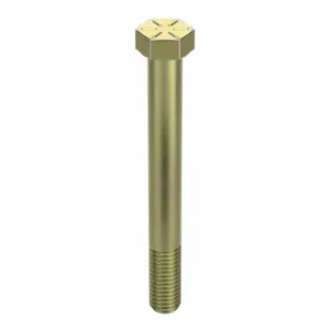 GRAINGER A04104.050.0400 Hex Head Cap Screw 1/2-13X4 Steel Grade 8 Zinc Yellow, 85PK | AH8VZV 39AD31