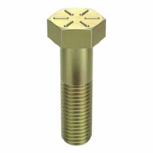 GRAINGER N04104.062.0300 Hex Head Cap Screw 5/8-11X3 Steel Grade 8 Zinc Yellow, 5PK | AH8HRQ 38TP73