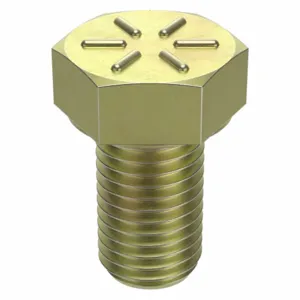 GRAINGER N04104.100.0150 Hex Head Cap Screw 1-8X1-1/2 Steel Grade 8 Yellow Zinc, 5PK | AH8UHK 38ZT29