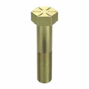 GRAINGER N04360.056.0275 Hex Head Cap Screw 9/16-18X2-3/4 8 Steel Grade 8 Yellow Zinc, 10PK | AH8VKJ 38ZZ19