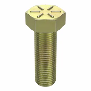 GRAINGER N04360.056.0175 Hex Head Cap Screw 9/16-18X1-3/4 Steel Grade 8 Yellow Zinc, 10PK | AH8VKE 38ZZ15