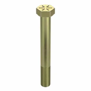 GRAINGER N04360.087.0800 Hex Head Cap Screw 7/8-14x8 Steel Grade 8 Zinc Yellow | AH8JAD 38TT48