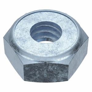 GRAINGER NLI2025NTE-100P Lock Nut, Nylon Insert, 1/4 Inch-20 Thread Size, Steel, Grade 2, Zinc Plated | CQ2JRP 4FAN4