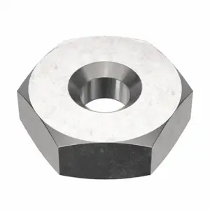 GRAINGER NUT93010C Hex Nut, #10-24 Thread, 3/8 Inch Hex Width, 1/8 Inch Hex Height, Stainless Steel, 316 H5 | CQ2AFR 420N48