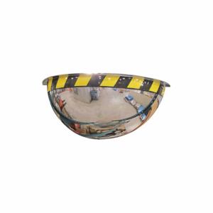 GRAINGER ONV-180-36-SB Half Dome Mirror, Acrylic, 36 Inch Dia, No Backing, Indoor | CQ4KUC 5NAL2