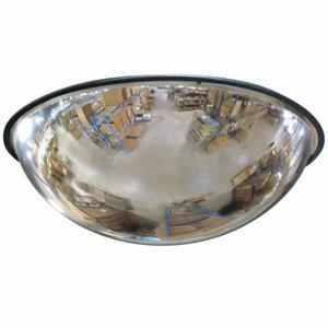 GRAINGER ONV-360-18-PB Full Dome Mirror, Acrylic, 18 Inch Dia, Plastic, Indoor | CQ4KUA 45WD09