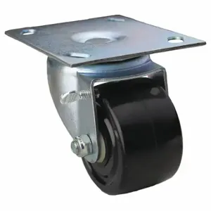 GRAINGER P10S-PH030R-14-SB-001 Low-Profile Standard Plate Caster, 3 Inch Dia, 3 7/8 Inch Height | CQ6YLM 55KC16