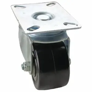 GRAINGER P10S-PH030R-P6-001 Standard Plate Caster, 3 Inch Dia, 3 7/8 Inch Height, Swivel | CQ6YCW 55KC25