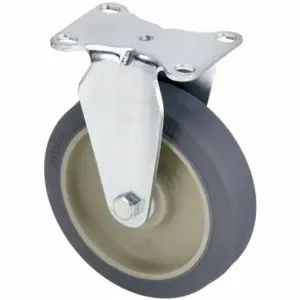 GRAINGER P12R-PRP050D-12 Standard Plate Caster, 5 Inch Dia, 6 3/16 Inch Height | CQ6YFX 489A60