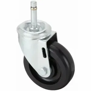 GRAINGER P12S-PB040D-SG2 NSF-Listed Sanitary Friction-Ring Stem Caster, 4 Inch Wheel Dia, 275 lbs | CP9QRT 487G41