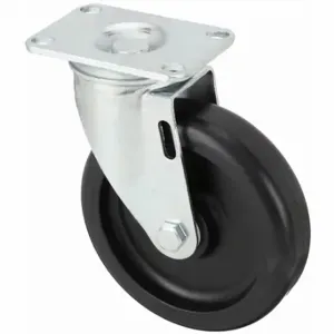 GRAINGER P12S-PB040D-P2 Sanitary Plate Caster, 4 Inch Dia, 5 1/8 Inch Height, C | CQ2ZWE 483N46