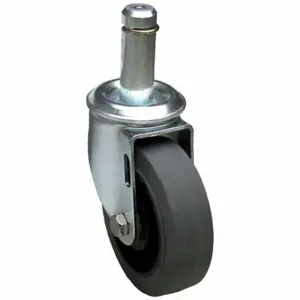 GRAINGER P12S-PRP040B-SG1-EL General Purpose Friction-Ring Stem Caster, 4 Inch Wheel Dia, 300 lb, Swivel Caster | CP9QRH 490W36