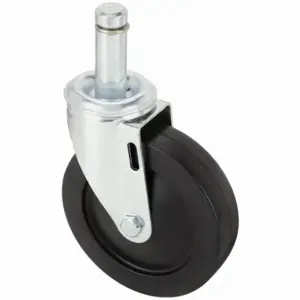 GRAINGER P12S-R050D-SG7 NSF-Listed Sanitary Friction-Ring Stem Caster, 5 Inch Wheel Dia, 150 lbs | CP9QRU 487G50