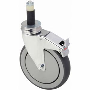 GRAINGER P14S-RP060K-SX3-TB Quiet-Roll Expanding Stem Caster, 6 Inch Wheel Dia, 240 Lb, 7 7/16 Inch Mounting Height | CP9HDD 455U43
