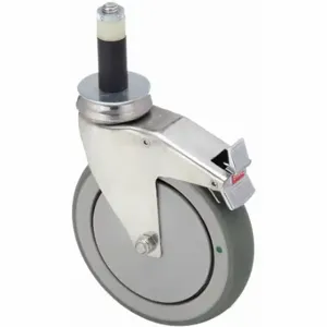 GRAINGER P14S-RP060K-SX3 Quiet-Roll Expanding Stem Caster, 6 Inch Wheel Dia, 240 Lb, 7 7/16 Inch Mounting Height | CP9HDC 455U42