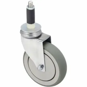 GRAINGER P14SX-RP030K-SX3-AM Antimicrobial Corrosion- & Debris-Resistant Expanding Stem Caster, 3 Inch Wheel Dia | CP9HCK 455U23