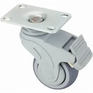 GRAINGER P17S-RP030K-12-TB High-Performance Medical Plate Caster, 3 Inch Dia | CQ4ACG 454Y37