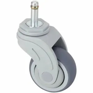 GRAINGER P17S-RP030K-SG1 Maintenance-Free High-Performance Friction-Ring Stem Caster, 3 Inch Wheel Dia, Std | CP9QRN 454Y40