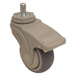 GRAINGER P17S-UP030K-SG5-TB Maintenance-Free High-Performance Friction-Ring Stem Caster, 3 Inch Wheel Dia, Std | CP9QRL 487H13