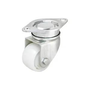 GRAINGER P19S-N58K-DZ Swivel Plate Caster, 2-1/4 Inch, Light-Medium Duty, 440 Lbs. Load Rating | CD3LZN 455T85