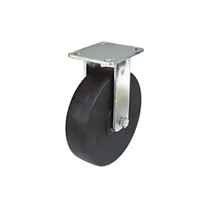 GRAINGER P21R-NMB060K-14 Rigid Plate Caster, 6 Inch, Medium-Duty, 1250 Lbs Load Rating | CD3TFW 455T63