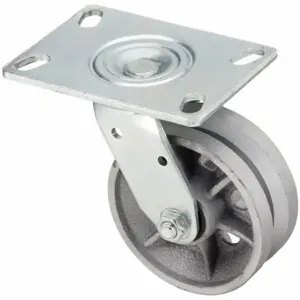 GRAINGER P21R-PB060R-15 Standard Plate Caster, 6 Inch Dia, 7 1/2 Inch Height, Rigid Caster | CQ6YGP 490V73