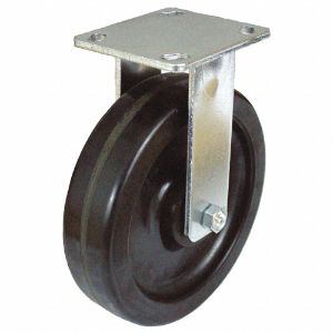 GRAINGER P21R-PH060R-14 APPROVED Sanitary Plate Caster, Rigid, Phenolic, 1200 Lbs. Load Rating, 6 Inch Wheel Dia. | CE9FMP 55KC21 / 489D04