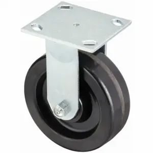 GRAINGER P21R-PH060R-14 Sanitary Plate Caster, 6 Inch Dia, 7 1/2 Inch Height | CQ2ZYT 489D04