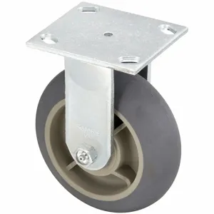 GRAINGER P21R-RCP060R-14-H7 Standard Plate Caster, 6 Inch Dia, 7 1/2 Inch Height, Rigid Caster | CQ6YLD 487H27