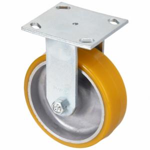 GRAINGER P21R-UA060R-14 Sanitary Plate Caster, 6 Inch Dia, 7 1/2 Inch Height | CQ3AAC 488Z97