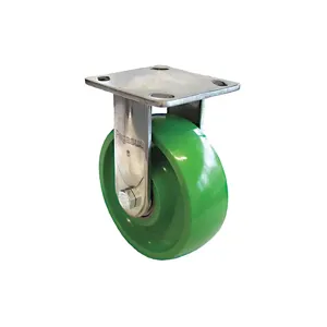 GRAINGER P21RX-U060K-14 6 Inch Light-Medium Duty Rigid Plate Caster, 880 Lbs. Load Rating | CD2PED 454M95